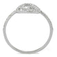 TS519 - Rhodium 925 Sterling Silver Ring with AAA Grade CZ  in Clear-2