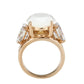 TK3788 - IP Rose Gold(Ion Plating) Stainless Steel Ring with Synthetic in Fireopal-2