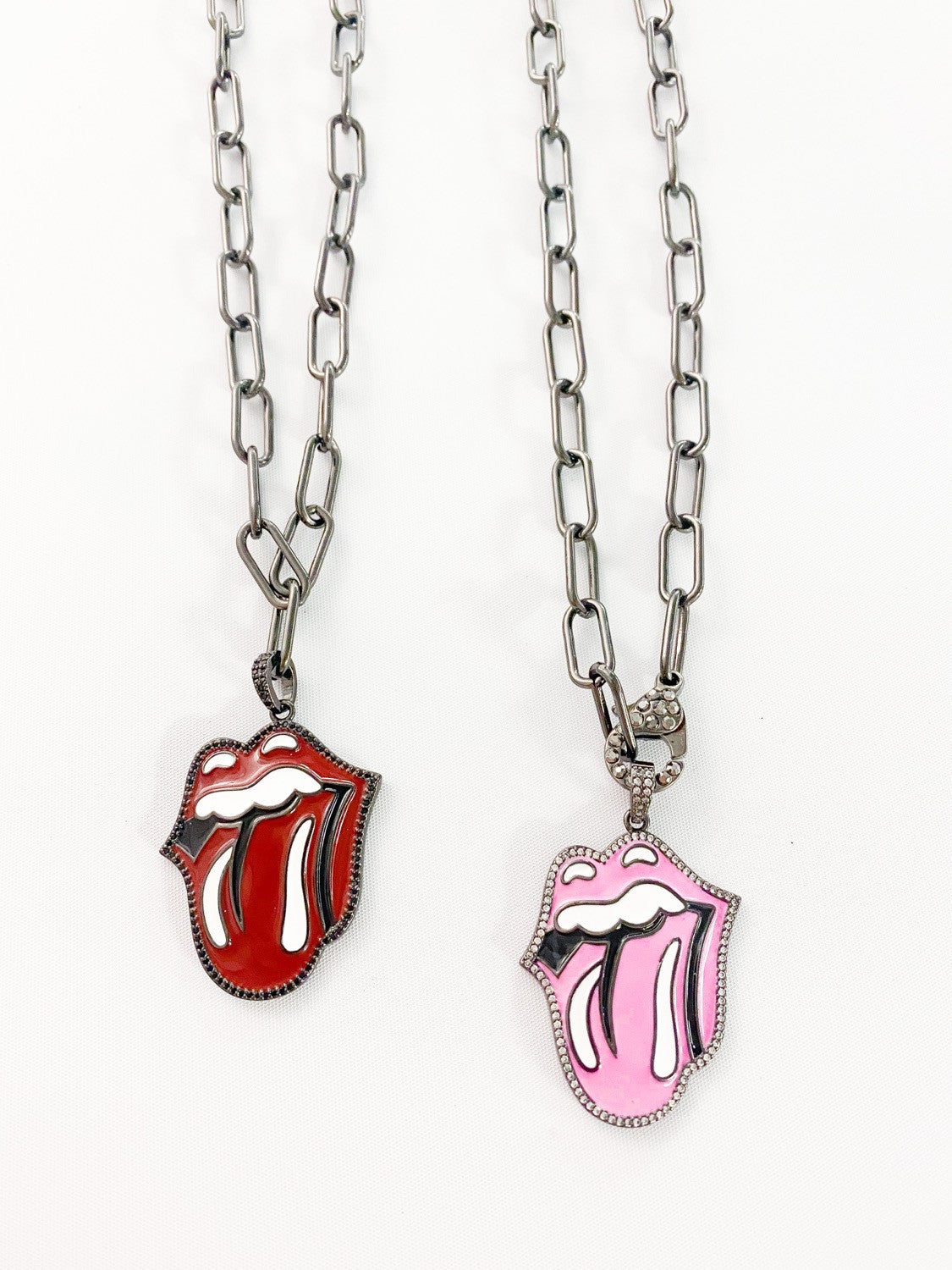 Rolling Stones Necklace