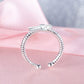 Kids Girls Cross Ring Solid 925 Sterling Silver Children Jewelry Adjustable XFR8267-4