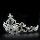 LO2110 - Imitation Rhodium Brass Tiaras & Hair Clip with Top Grade Crystal  in Montana-1