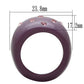 LO2386 -  Resin Ring with Synthetic Synthetic Stone in Multi Color-2