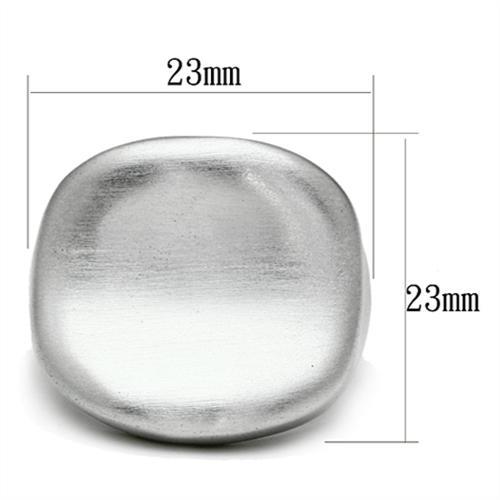 LO2435 - Rhodium+Brushed Brass Ring with No Stone-1