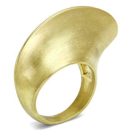 LO2539 - Gold & Brush Brass Ring with No Stone-0