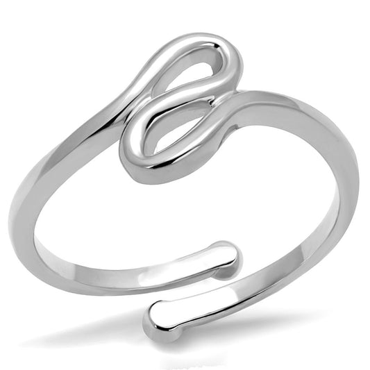 LO3999 - Rhodium Brass Ring with No Stone-0