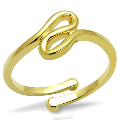 LO4000 - Flash Gold Brass Ring with No Stone-0
