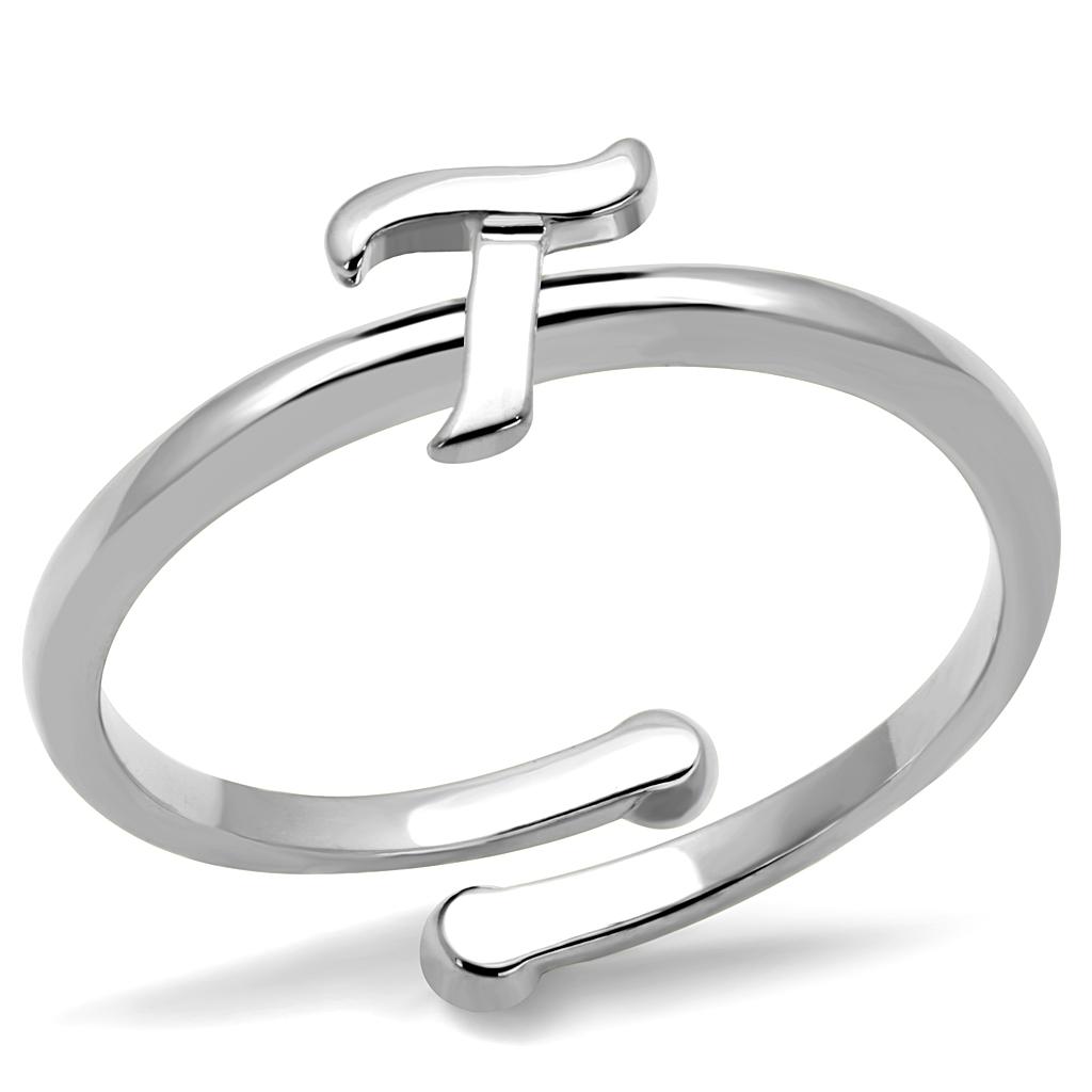 LO4017 - Rhodium Brass Ring with No Stone-0