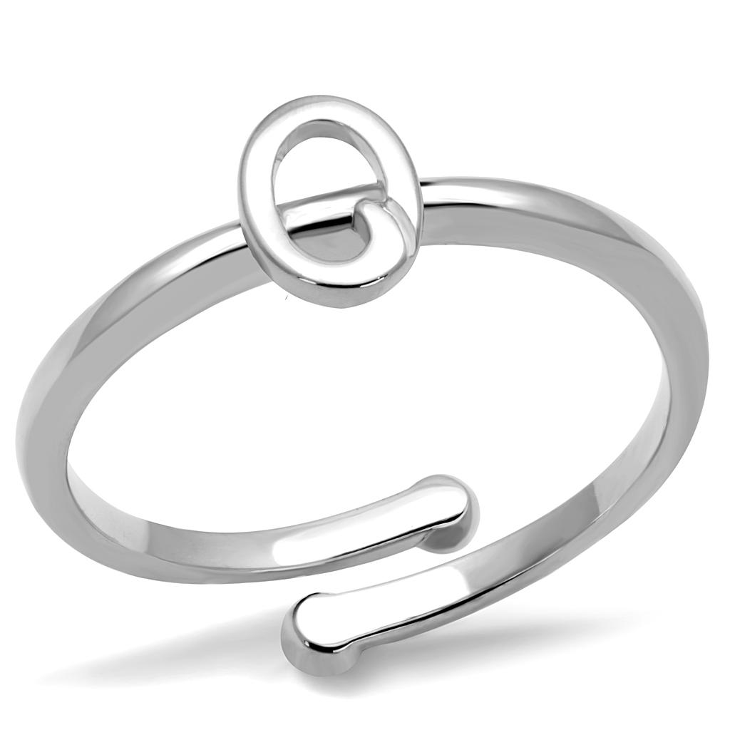 LO4035 - Rhodium Brass Ring with No Stone-0