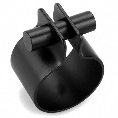 LO4240 - Ruthenium Brass Ring with No Stone-0