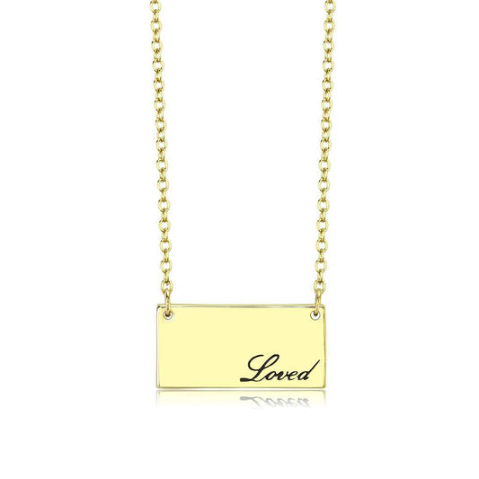 LO4699 - Flash Gold Brass Necklace with Top Grade Crystal  in Clear-0