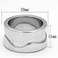 LOA853 - Rhodium Brass Ring with No Stone-1
