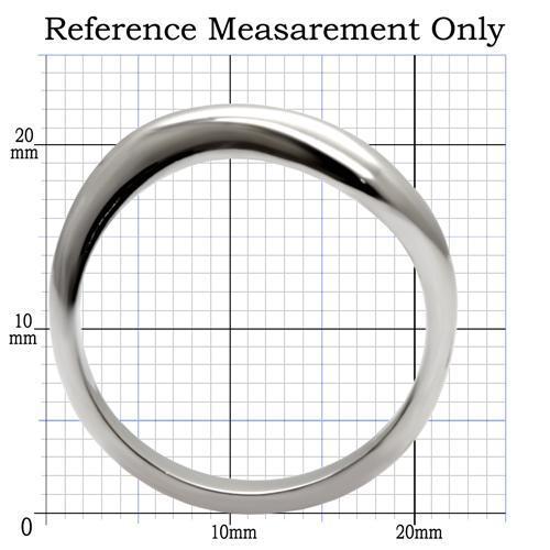 TK031 - High polished (no plating) Stainless Steel Ring with No Stone-1