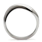 TK031 - High polished (no plating) Stainless Steel Ring with No Stone-3