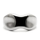 TK033 - High polished (no plating) Stainless Steel Ring with No Stone-2