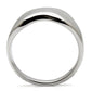 TK033 - High polished (no plating) Stainless Steel Ring with No Stone-3