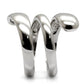 TK037 - High polished (no plating) Stainless Steel Ring with No Stone-4