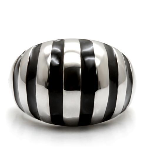 TK038 - High polished (no plating) Stainless Steel Ring with No Stone-2