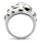 TK042 - High polished (no plating) Stainless Steel Ring with No Stone-3