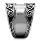 TK052 - High polished (no plating) Stainless Steel Ring with No Stone-4