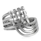 TK054 - High polished (no plating) Stainless Steel Ring with No Stone-2