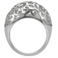 TK055 - High polished (no plating) Stainless Steel Ring with No Stone-3