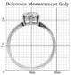 TK071 - High polished (no plating) Stainless Steel Ring with AAA Grade CZ  in Clear-1