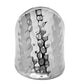 TK140 - High polished (no plating) Stainless Steel Ring with No Stone-2