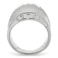 TK140 - High polished (no plating) Stainless Steel Ring with No Stone-3