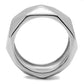 TK142 - High polished (no plating) Stainless Steel Ring with No Stone-3