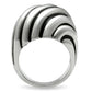 TK148 - High polished (no plating) Stainless Steel Ring with No Stone-3