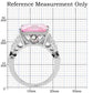 TK175 - High polished (no plating) Stainless Steel Ring with AAA Grade CZ  in Rose-1