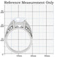 TK187 - High polished (no plating) Stainless Steel Ring with AAA Grade CZ  in Clear-1