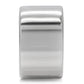 TK208 - High polished (no plating) Stainless Steel Ring with No Stone-4