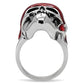 TK210 - High polished (no plating) Stainless Steel Ring with No Stone-3