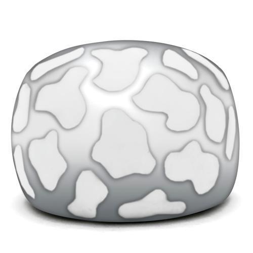 TK217 - High polished (no plating) Stainless Steel Ring with No Stone-2