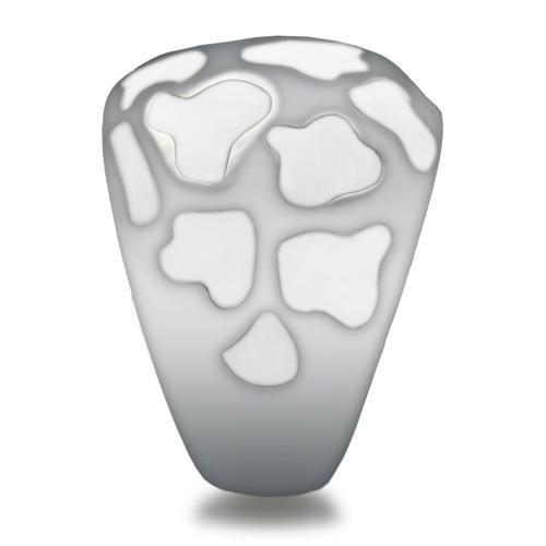 TK217 - High polished (no plating) Stainless Steel Ring with No Stone-4