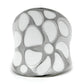 TK224 - High polished (no plating) Stainless Steel Ring with No Stone-2
