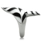 TK227 - High polished (no plating) Stainless Steel Ring with No Stone-4