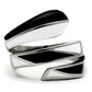 TK228 - High polished (no plating) Stainless Steel Ring with No Stone-2