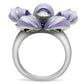 TK229 - High polished (no plating) Stainless Steel Ring with No Stone-3
