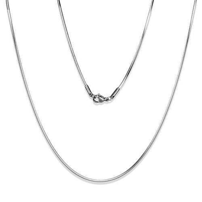 TK2435 - High polished (no plating) Stainless Steel Chain with No Stone-0