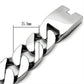 TK338 - High polished (no plating) Stainless Steel Bracelet with No Stone-2