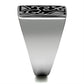 TK384 - High polished (no plating) Stainless Steel Ring with No Stone-3