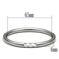 TK407 - High polished (no plating) Stainless Steel Bangle with No Stone-1