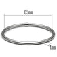 TK409 - High polished (no plating) Stainless Steel Bangle with No Stone-1