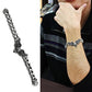 TK434 - High polished (no plating) Stainless Steel Bracelet with No Stone-1