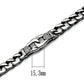 TK435 - High polished (no plating) Stainless Steel Bracelet with No Stone-2