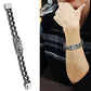 TK437 - High polished (no plating) Stainless Steel Bracelet with No Stone-1