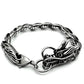 TK441 - High polished (no plating) Stainless Steel Bracelet with No Stone-3