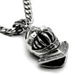 TK458 - High polished (no plating) Stainless Steel Chain Pendant with No Stone-2